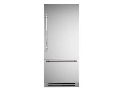 36" Bertazzoni 19.6 Cu. Ft. Built-in Bottom Mount Refrigerator in Stainless Steel - REF36BMBIXRT