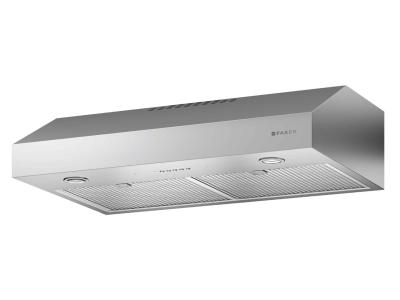 36" Faber Tivano Under Cabinet Range Hood With One Level LED Lighting - TVNO36SS395