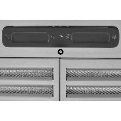 30" Best Wall Mount Chimney Hood with SmartSense and Voice Control with 650 Max Blower CFM in Stainless Steel - WCT1306SS