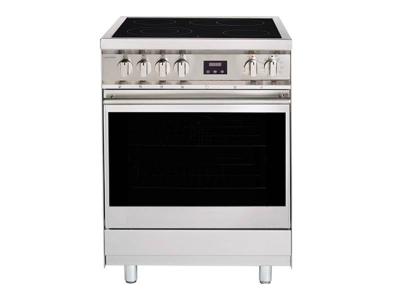 24" Porter & Charles 2.2 Cu. Ft. Slide‐In Electric Range in Stainless Steel - FEC60B-2