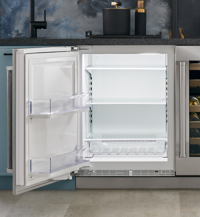 24" SubZero Designer Left Hinge Undercounter Refrigerator - DEU2450R/L
