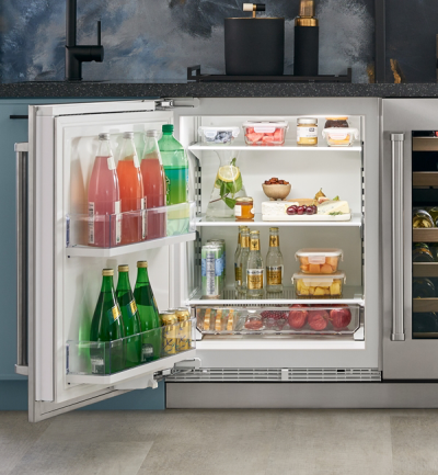 24" SubZero Designer Left Hinge Undercounter Refrigerator - DEU2450R/L