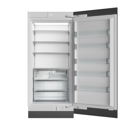 36" SubZero Designer Right Hinge Column Freezer With Ice Maker - DEC3650FI/R