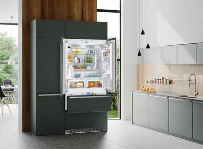 36" Liebherr 18.9 Cu. Ft. French Door Combined Refrigerator Freezer with NoFrost - HCB2092