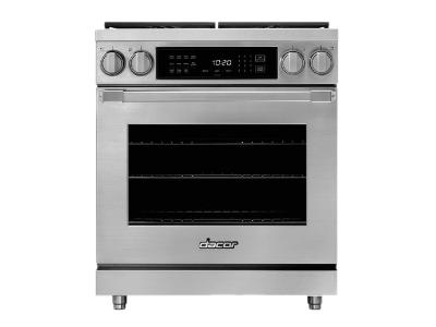30" Dual Fuel Range - Stainless Steel (New-In-Box)