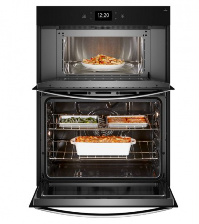 30" Whirlpool 5.0 Cu. Ft. Combo Wall Microwave Oven with Air Fry - WOEC7030PZ