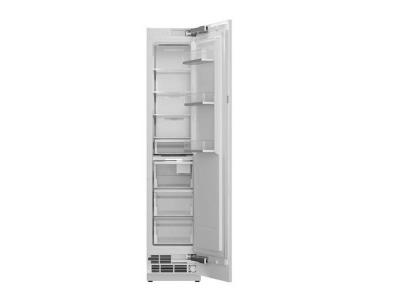 18" Bertazzoni Built-in Freezer Column Panel Ready with Ice Maker - REF18FCBIPRV