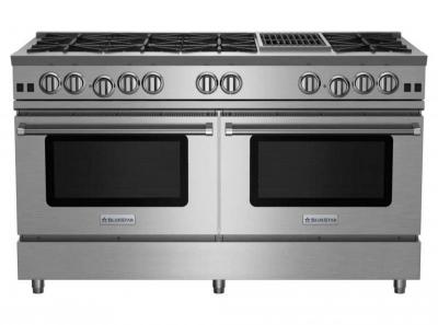 60" BlueStar  RNB Series Gas Range with 12 Charbroiler - RNB608CBV2