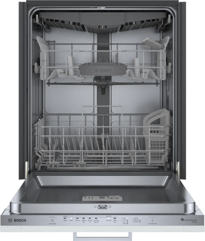 24" Bosch 300 Series 46 dBA Full Integrated Dishwasher in Custom Panel - SHV53CM3N