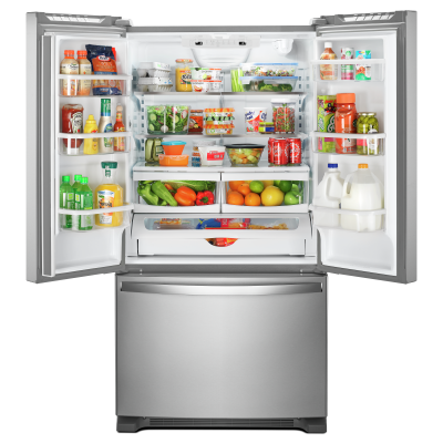 33" Whirlpool 22 Cu. Ft. Wide French Door Refrigerator - WRFF5333PZ