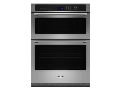 30" Maytag 6.4 Cu. Ft. Wall Oven Microwave Combo with Air Fry and Basket in FingerPrint Resistant Stainless Steel - MOEC6030LZ