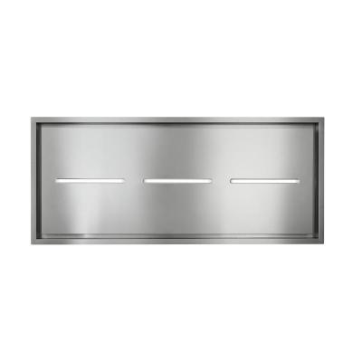 63" Best Brushed Stainless Steel Ceiling Mounted Range Hood with LED Light in Stainless Steel - HBC163ESS