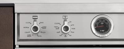 48" Bertazzoni Professional Series Dual Fuel Range with 6 Brass Burners in Bianco - PRO486BTFEPBIT