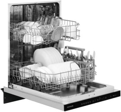 24" Frigidaire Stainless Steel Tub Built-In Dishwasher - FDSP4401AS