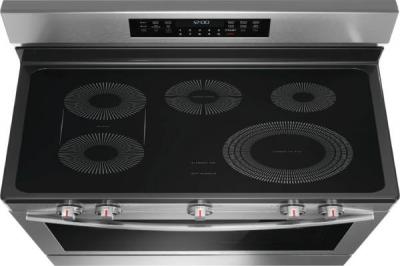 30" Frigidaire Gallery Rear Control Electric Range with Total Convection - GCRE306CBF