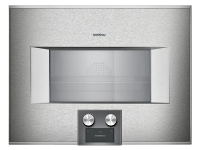 24''  Gaggenau 400 Series Steam Convection Oven in Stainless Steel - BS475612