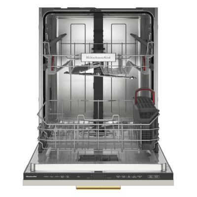 24" Kitchenaid 44 dBA Panel-Ready Two-Rack Flush Dishwasher with Door-Open Dry System - KDTF324PPA