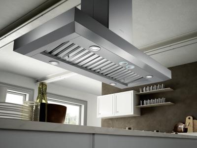 42" Elica Vavano Island Range Hood - EVI642S1