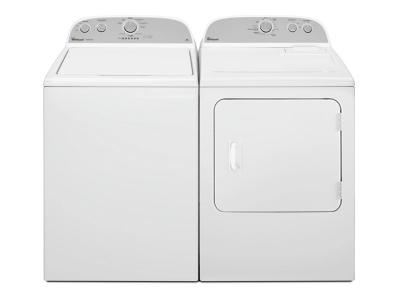 28" Whirlpool Top Load Washer and Gas Dryer - WTW4957PW-WGD4815EW