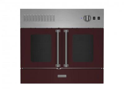 36" Blue Star Single French Door Gas Wall Oven in Natural Gas with Stainless Steel - BWO36AGSV2