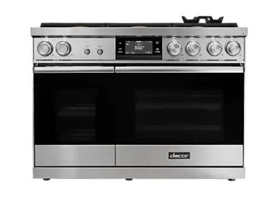 48" Dacor Freestanding Dual Fuel Steam Range - DOP48C86DLS/DA