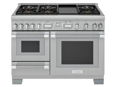 48" Thermador Freestanding Dual-Fuel Ranges - PRD48WISGC