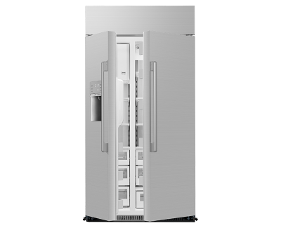 42" Dacor 24 Cu. Ft. Built-In Side-By-Side Refrigerator - DRS425300SR/DA