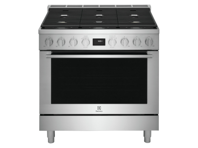 36" Electrolux 4.4 Cu. Ft. Front Control Freestanding Gas Range - ECFG3668AS