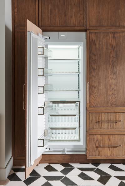 30" SubZero 15.3 Cu. Ft. Designer Right-Hinge Column Freezer with Ice Maker in Panel Ready - DEC3050FI/R