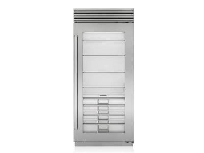 36" SubZero 22.9  Cu. Ft. Classic Refrigerator with Glass Door - CL3650RA/S/T/R