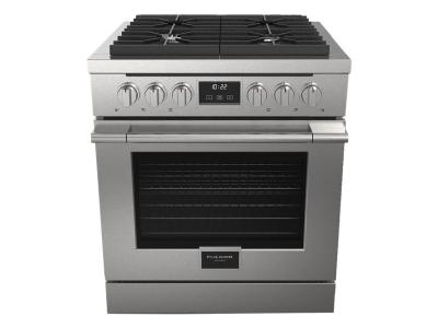 30" Fulgor Milano 400 Series Freestanding Gas Range - F4PGR304S2