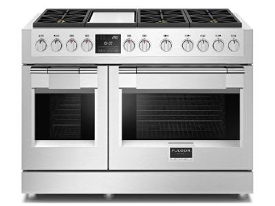 48'' Fulgor Milano  Dual Fuel Professional Range- F6PDF486GS1