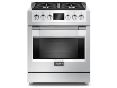 30" Fulgor Milano Sofia Series Professional Gas Range - F6PGR304S2