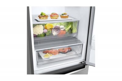 24" LG 12 cu. ft. Counter Depth Bottom Freezer Refrigerator with Door Cooling  - LBNC12231V