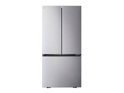 33" LG 21 Cu. Ft. Wide Counter Depth 3 Door French Door Refrigerator - LF21C6200S