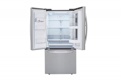 33" LG 24 Cu. Ft. Smart InstaView Refrigerator with Craft Ice Maker - LRFVS2503S