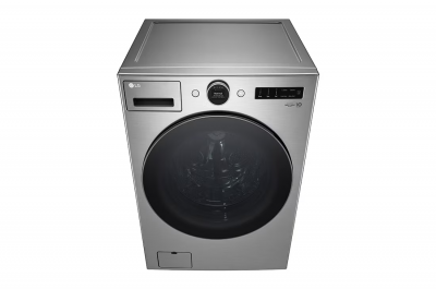 27" LG 5.2 Cu. Ft. Smart Front Load Washer in Graphite Steel - WM5500HVA