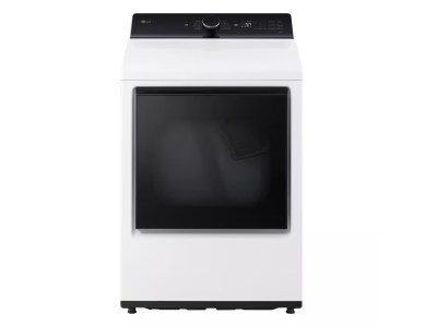 27" LG 7.3 cu. ft. Ultra Large Capacity Rear Control Electric Dryer - DLE8400WE