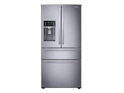 33" Samsung French Door Refrigerator  with Door Ice Dispenser - RF25HMIDBSR