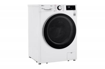 24" LG 2.6 Cu. Ft. Smart Wi-Fi Enabled Compact Front Load Washer  - WM1455HWA