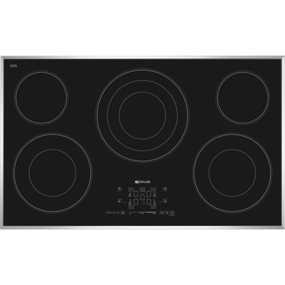 36" Jenn-Air Electric Radiant Cooktop with Glass-Touch Electronic Controls - JEC4536BB