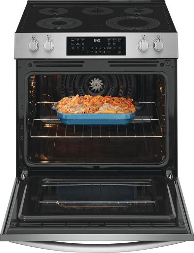 30" Frigidaire Gallery Front Control Electric Range - GCFE305CBF