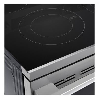 30" LG 6.3 Cu. Ft. Smart Wi-Fi Enabled ProBake Convection Electric Range with Air Fry & EasyClean - LREN6325XE