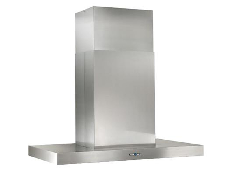 48" Best Gorgona Series Island Chimney Range Hood - IPB9E48SB