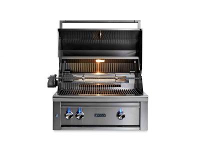 30" Lynx Professional Built-in Grill With All Trident Infrared Burners and Rotisserie - L30ATR-DSLP