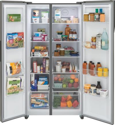 36" Frigidaire 21.4 Cu. Ft. Counter-Depth Side-by-Side Refrigerator - FRSG2115AV