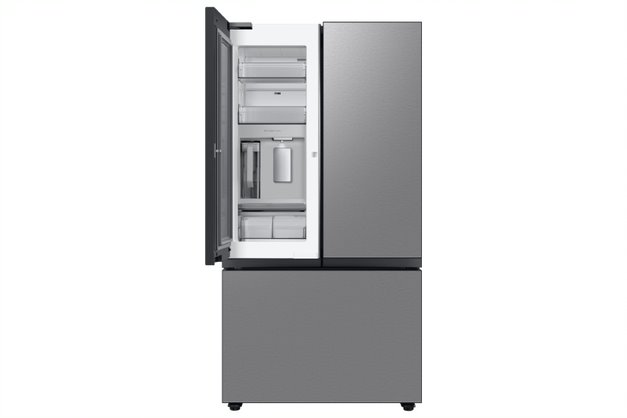 36" Samsung 3 Door Bespoke French Door Refrigerator With Beverage Center - RF24BB6600QLAA