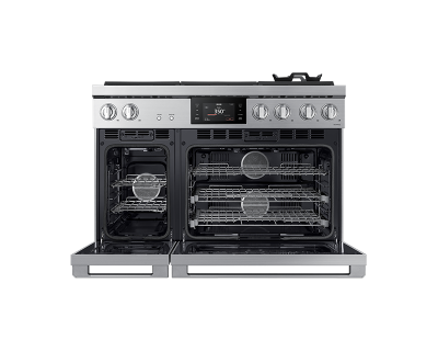 48" Dacor 5.9 Cu. Ft. Transitional Style Gas Range in Silver Stainless (New-In-Box)
