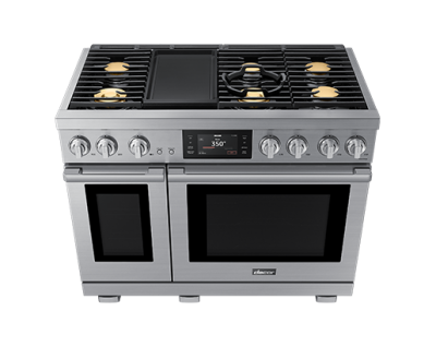 48" Dacor Transitional Series Dual-Fuel Freestanding Steam Range (New-In-Box)