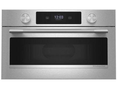 27" Kitchenaid Built In Microwave Oven with Air Fry - KMBS727SPS